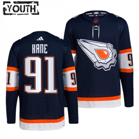 Edmonton Oilers Trikot Evander Kane 91 Adidas 2022-23 Navy Reverse Retro 2.0 Authentic - Kinder